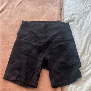 Lulu lemon camo align shorts